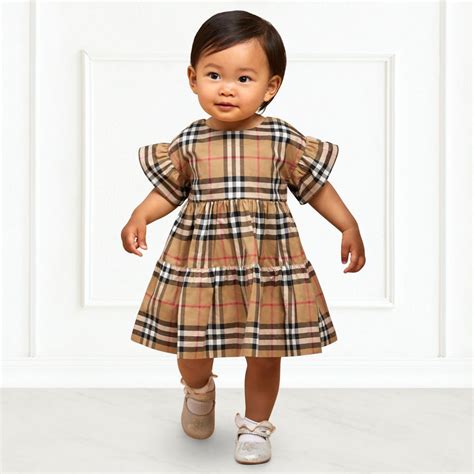 burberry infant dresses|burberry newborn baby girl.